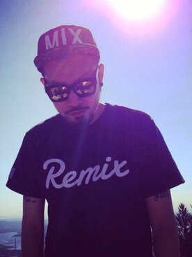 「REMIX（リミックス）のアイテム（帽子）」を使った、REMIXTAIPEIさん（メンズ・175cm）の秋コーディネート