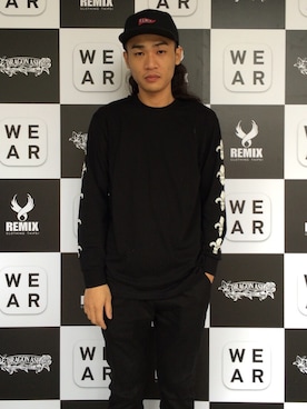 「REMIX（リミックス）のアイテム」を使った、REMIXTAIPEIさん（メンズ・175cm）の秋コーディネート