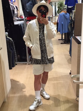 「MSGM（エムエスジーエム）のアイテム（レッグウェア）」を使った、70eidjさん（メンズ・168cm）の秋コーディネート