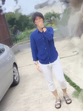 kazuさん（メンズ・177cm）の夏コーディネート