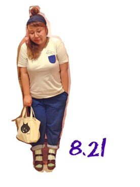 kasan/manaさん（レディース・155cm）の夏コーディネート