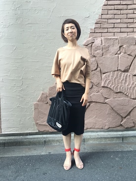 Rina Kokuboさん(レディース・153cm)の夏コーディネート