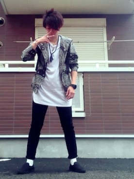 「ラブ＆ピース2016」｜「アイテム（アクセサリー）」を使った、u'さん（レディース・156cm）の秋コーディネート