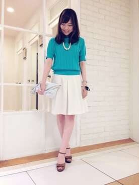 ciさん（レディース・157cm）の夏コーディネート