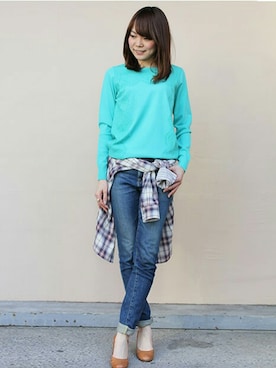 ciさん（レディース・157cm）の冬コーディネート