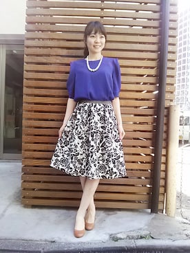 ciさん（レディース・157cm）の春コーディネート