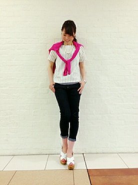 ciさん（レディース・157cm）の春コーディネート