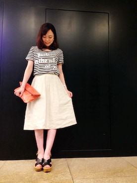 ciさん（レディース・157cm）の夏コーディネート