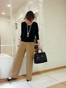 ciさん（レディース・157cm）の秋コーディネート