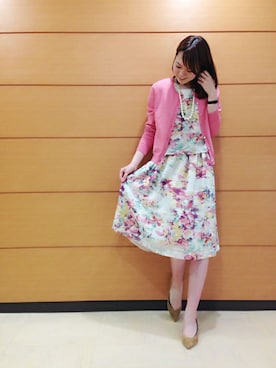 「KATHARINE ROSS（キャサリンロス）のアイテム」を使った、ciさん（レディース・157cm）の冬コーディネート