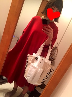 「シアタープロダクツ(THEATRE PRODUCTS)」｜「アイテム（アナログ腕時計）」を使った、かほおでんさん（レディース・158cm）の秋コーディネート