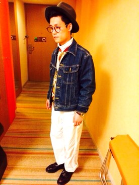 「ハットコーデ」｜yuuya  tateishiさん（メンズ・167cm）の春コーディネート