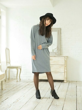 「Realta（レアルタ）のアイテム」を使った、Mafmof（マフモフ）さん（レディース・164cm）の秋コーディネート