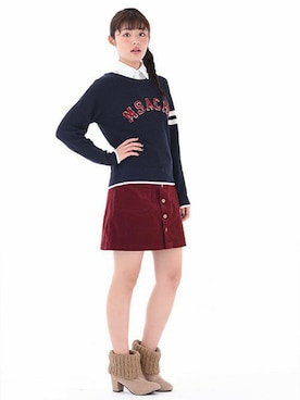 「Realta（レアルタ）のアイテム」を使った、Mafmof（マフモフ）さん（レディース・164cm）の秋コーディネート