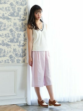 「Realta（レアルタ）のアイテム」を使った、Mafmof（マフモフ）さん（レディース・164cm）の秋コーディネート