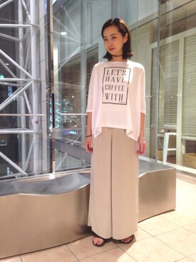 あやさん（レディース・171cm）の夏コーディネート