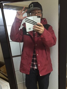 「FTC（エフティーシー）のアイテム（マウンテンパーカー）」を使った、ナジィさん（メンズ・176cm）の秋コーディネート