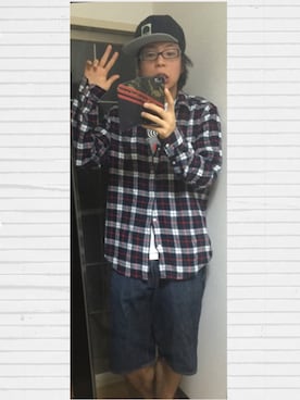「ラブ＆ピース2016」｜「アイテム（帽子）」を使った、ナジィさん（メンズ・176cm）の秋コーディネート