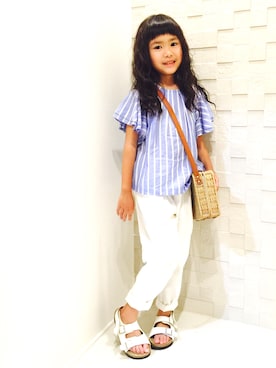 miyuさん（キッズ・110cm）の春コーディネート