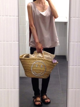 m-aさん（レディース・155cm）の夏コーディネート