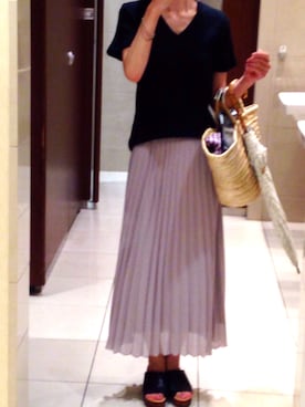 m-aさん（レディース・155cm）の夏コーディネート