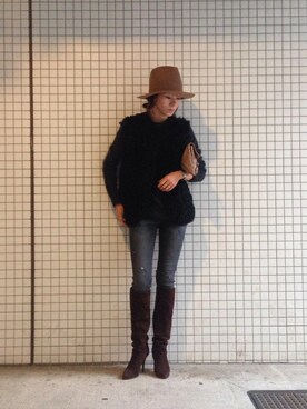 「GIVENCHY」｜「アイテム（その他アウター）」を使った、kumi511976さん（レディース・165cm）の秋コーディネート
