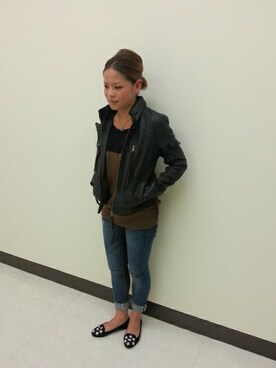 Akaneさん(レディース・155cm)の秋コーディネート