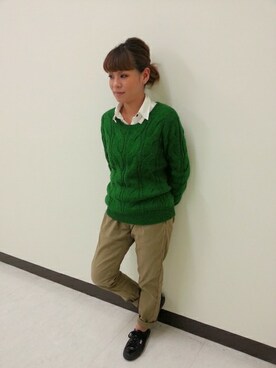 Akaneさん（レディース・155cm）の秋コーディネート