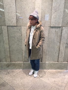 Akaneさん（レディース・155cm）の冬コーディネート