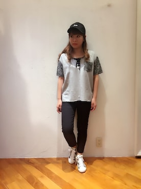 Akaneさん（レディース・155cm）の夏コーディネート