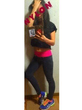 「筋トレ」｜maikaさん（レディース・151cm）の冬コーディネート