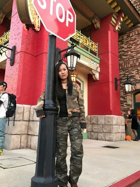 「halloween」｜「アイテム（キャップ）」を使った、maikaさん（レディース・151cm）の秋コーディネート