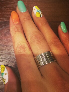 「no brand（ノーブランド）のアイテム（リング、シルバー系）」を使った、ayukaさん（レディース・155cm）の春コーディネート