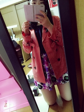 「Dosch（ドスチ）のアイテム（ワンピース/ドレス）」を使った、m.さん（レディース・161cm）の春コーディネート