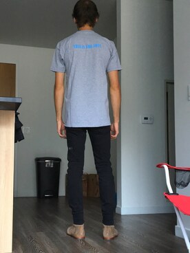 「COMMON PROJECTS（コモンプロジェクト）のアイテム（ブーツ）」を使った、StoneGardenさん（メンズ・178cm）の夏コーディネート
