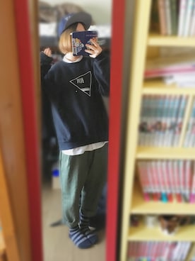 「DOARAT（ドゥアラット）のアイテム（キャップ）」を使った、aosukeさん（レディース・152cm）の春コーディネート