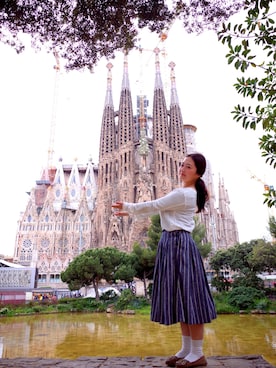 yukaさん（レディース・151cm）の夏コーディネート