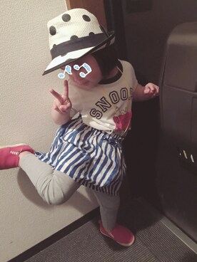 haruさん（キッズ・90cm）の春コーディネート
