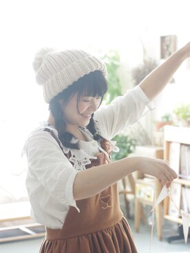 「SHEPHERD（シェパード）のアイテム」を使った、feier.Lさん（レディース・160cm）の春コーディネート