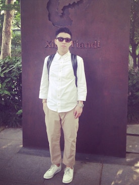 Dyeさん（メンズ・170cm）の夏コーディネート