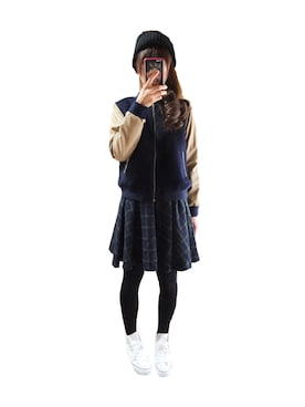 「アイテム（PC・スマホグッズ/家電）」を使った、えりり🌷骨格ウェーブ/イエベ秋さん（レディース・162cm・30代）の秋コーディネート