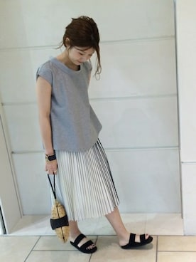 mikiさん（レディース・163cm）の夏コーディネート