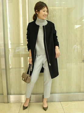 mikiさん(レディース・163cm)の冬コーディネート