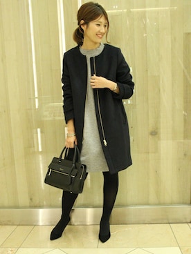 mikiさん(レディース・163cm)の冬コーディネート