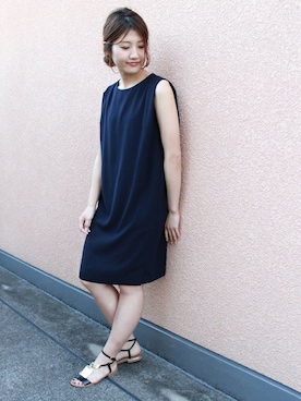 「Noble（ノーブル）のアイテム（ワンピース）」を使った、mikiさん（レディース・163cm）の春コーディネート