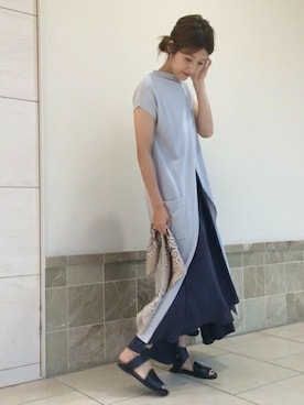 mikiさん(レディース・163cm)の夏コーディネート