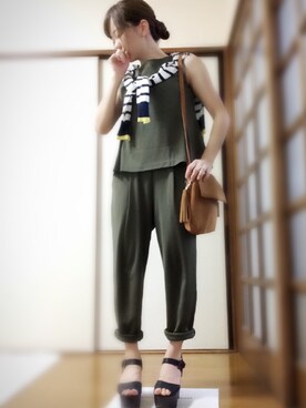 hachiさん（レディース・147cm）の夏コーディネート