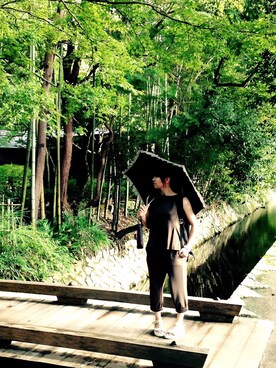 hachiさん（レディース・147cm）の夏コーディネート