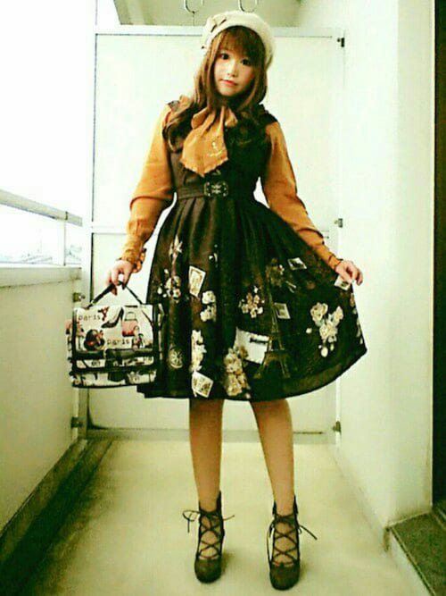 Chii 気まぐれ出没中 Axes Femmeのハンチング ベレー帽を使ったコーディネート Wear