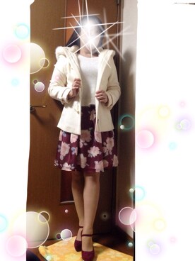 「IMAGE（イマージュ）のアイテム（ジャケット/アウター）」を使った、さち(=^ェ^=)さん（レディース・153cm）の春コーディネート